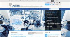Desktop Screenshot of lacroix-electronics.com